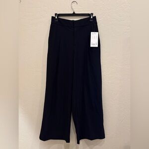Athleta NWT Pinnacle Trouser Black Wide Leg Pants